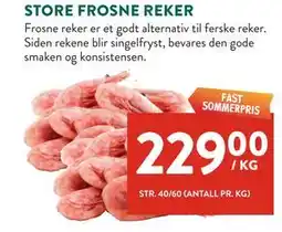 Jacobs STORE FROSNE REKER tilbud