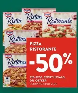 Jacobs PIZZA RISTORANTE tilbud