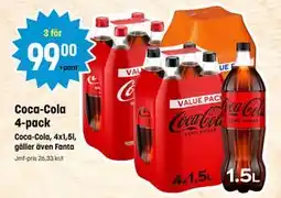 Eurocash Coca-Cola 4-pack tilbud