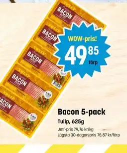 Eurocash Bacon 5-pack tilbud