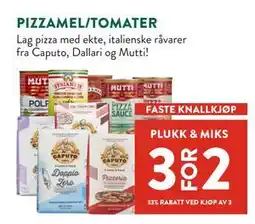 Jacobs PIZZAMEL/TOMATER tilbud