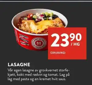 Jacobs LASAGNE tilbud