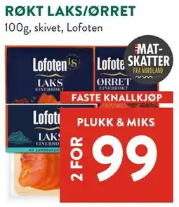 Jacobs RØKT LAKS/ØRRET tilbud