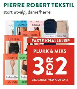 Jacobs PIERRE ROBERT TEKSTIL tilbud
