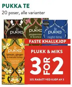 Jacobs PUKKA TE tilbud