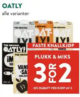 Jacobs OATLY tilbud