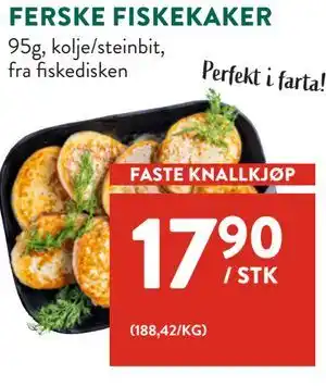Jacobs FERSKE FISKEKAKER tilbud