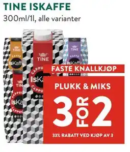 Jacobs TINE ISKAFFE tilbud