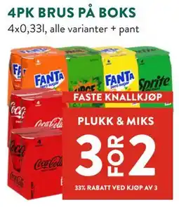 Jacobs 4PK BRUS PÅ BOKS tilbud
