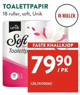 Jacobs TOALETTPAPIR tilbud