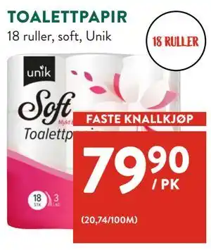 Jacobs TOALETTPAPIR tilbud