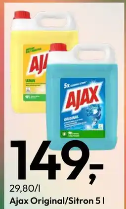 Gigaboks Ajax Original/Sitron 5 l tilbud