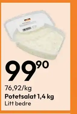 Gigaboks Potetsalat 1,4 kg tilbud