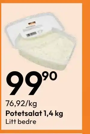 Gigaboks Potetsalat 1,4 kg tilbud