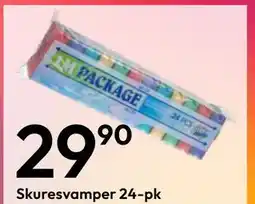Gigaboks Skuresvamper 24-pk tilbud