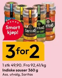Gigaboks Indiske sauser tilbud