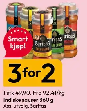 Gigaboks Indiske sauser tilbud