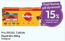 Gigaboks Pouch 40 x 100 g tilbud