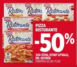Meny PIZZA RISTORANTE tilbud