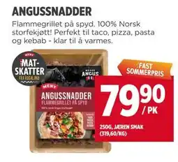 Meny ANGUSSNADDER tilbud