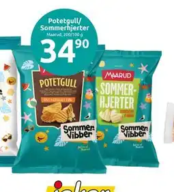 Joker Potetgull/ Sommerhjerter tilbud