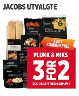 Meny JACOBS UTVALGTE tilbud