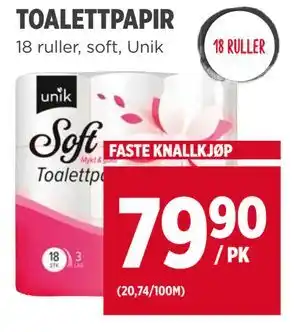 Meny TOALETTPAPIR tilbud