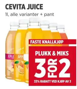 Meny CEVITA JUICE tilbud