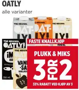 Meny OATLY tilbud