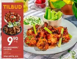 Coop Mega KYLLINGVINGER/ LOLLIPOP tilbud