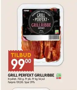 Coop Mega GRILL PERFEKT GRILLRIBBE tilbud