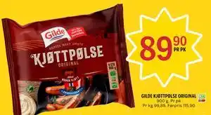 GILDE KJØTTPØLSE ORIGINAL