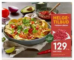 Coop Mega KJØTTDEIG tilbud