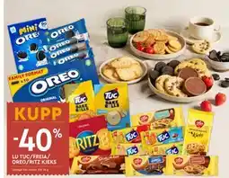 Coop Mega LU TUC/FREIA/ OREO/RITZ KJEKS tilbud