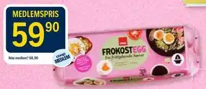 Coop Prix Coop Frokostegg tilbud