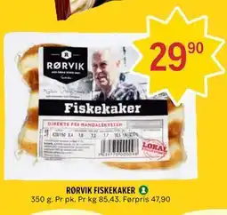Coop Prix RØRVIK FISKEKAKER tilbud