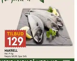 Coop Mega MAKRELL tilbud