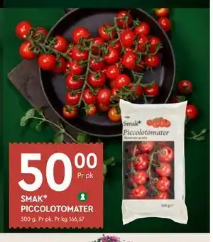 Coop Mega SMAK* PICCOLOTOMATER tilbud