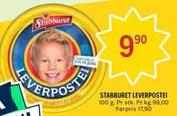Coop Prix STABBURET LEVERPOSTEI tilbud