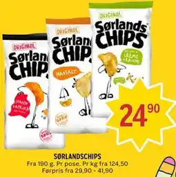 Coop Prix SØRLANDSCHIPS tilbud