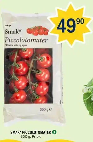 Coop Prix SMAK* PICCOLOTOMATER tilbud