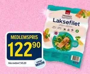 Coop Prix Fra Havet Laksefilet tilbud