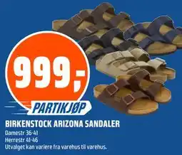 Coop Obs BIRKENSTOCK ARIZONA SANDALER tilbud