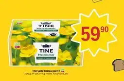 Coop Prix TINE SMØR NORMALSALTET tilbud