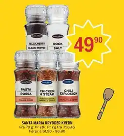 Coop Prix SANTA MARIA KRYDDER KVERN tilbud