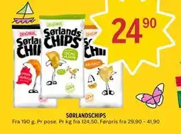 Coop Prix SØRLANDSCHIPS tilbud