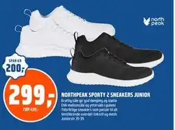 Coop Obs NORTHPEAK SPORTY 2 SNEAKERS JUNIOR tilbud