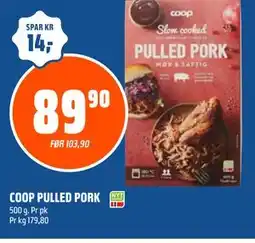 Coop Obs COOP PULLED PORK tilbud