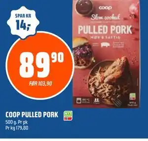 Coop Obs COOP PULLED PORK tilbud