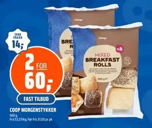 Coop Obs COOP MORGENSTYKKER tilbud